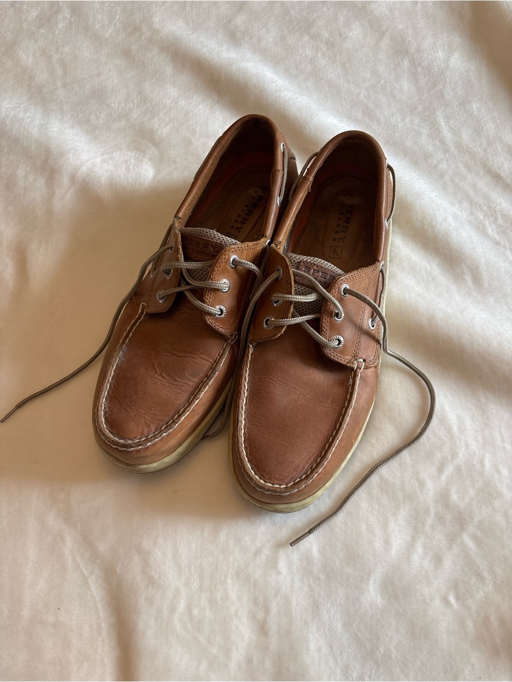 Sperry Brown Leather Classic Boat Shoes